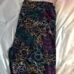 Lularoe Minnie Mouse TC leggings